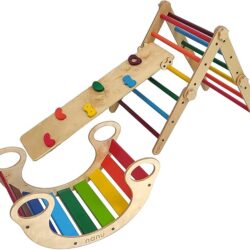 Triángulo Pikler + rampa reversible